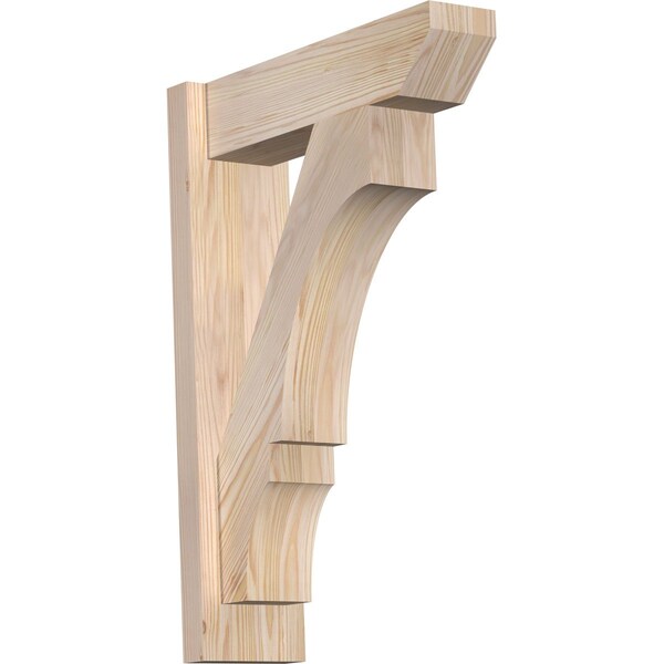 Ekena Millwork Balboa Slat Smooth Outlooker, Douglas Fir, 5 1/2"W x 18"D x 26"H OUT06X18X26BOA06SDF - main